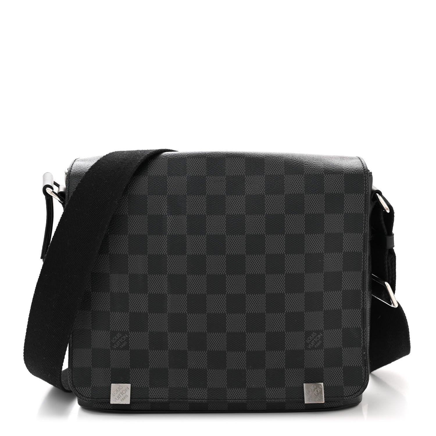 Louis Vuitton Damier Graphite District PM 1 of 10