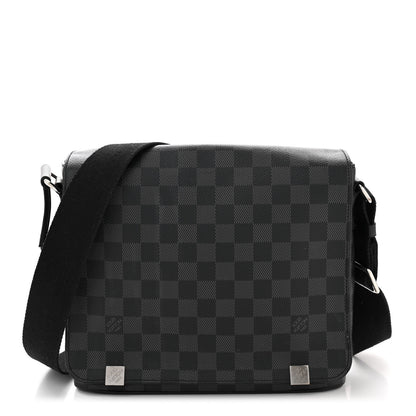 Louis Vuitton Damier Graphite District PM 1 of 10