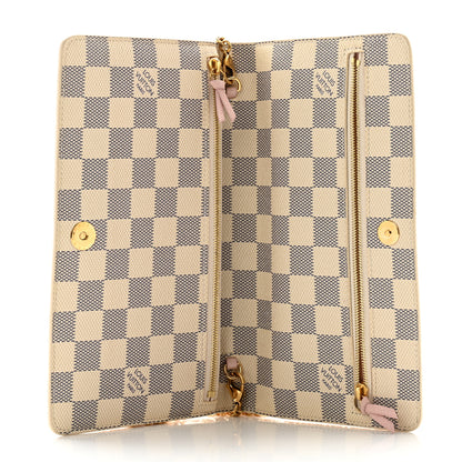 Louis Vuitton Damier Azur Summer Trunks Pochette Weekend 5 of 11