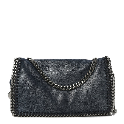 Stella McCartney Shaggy Deer Falabella Crossbody Bag Navy 1 of 8