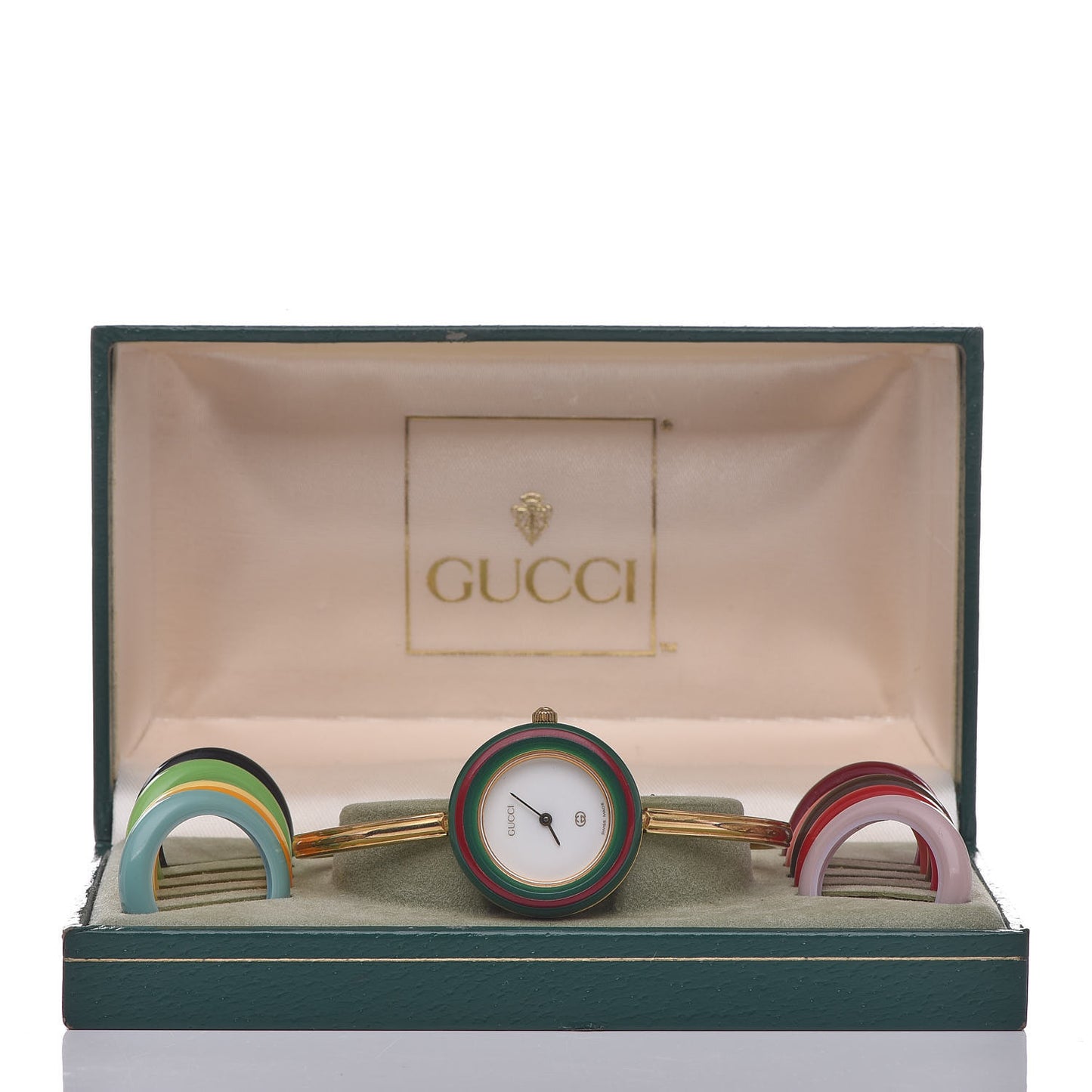 Stainless Steel 26mm Interchangeable Bezel Quartz Watch