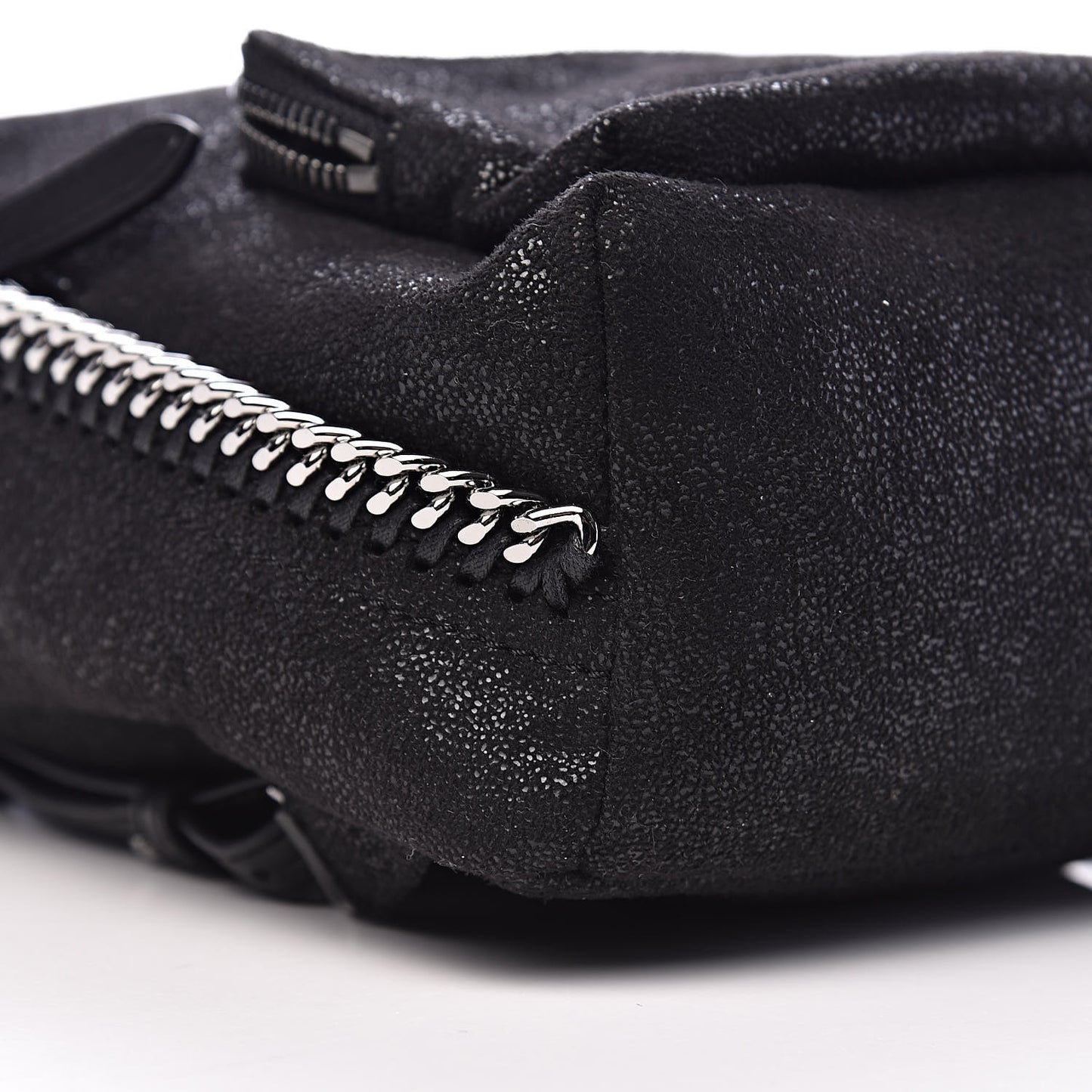 Shaggy Deer Mini Falabella Backpack Black