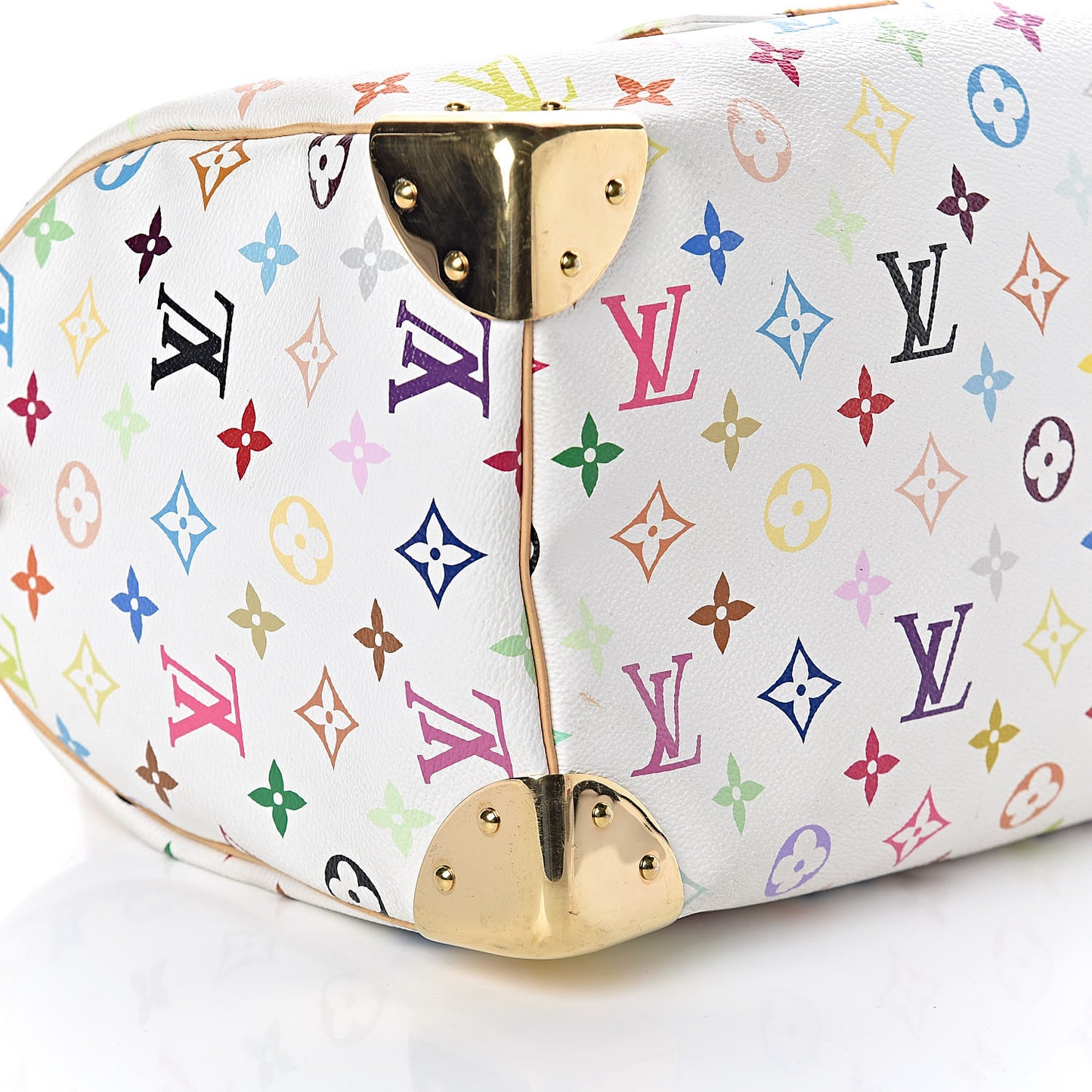 Monogram Multicolor Speedy 30 White