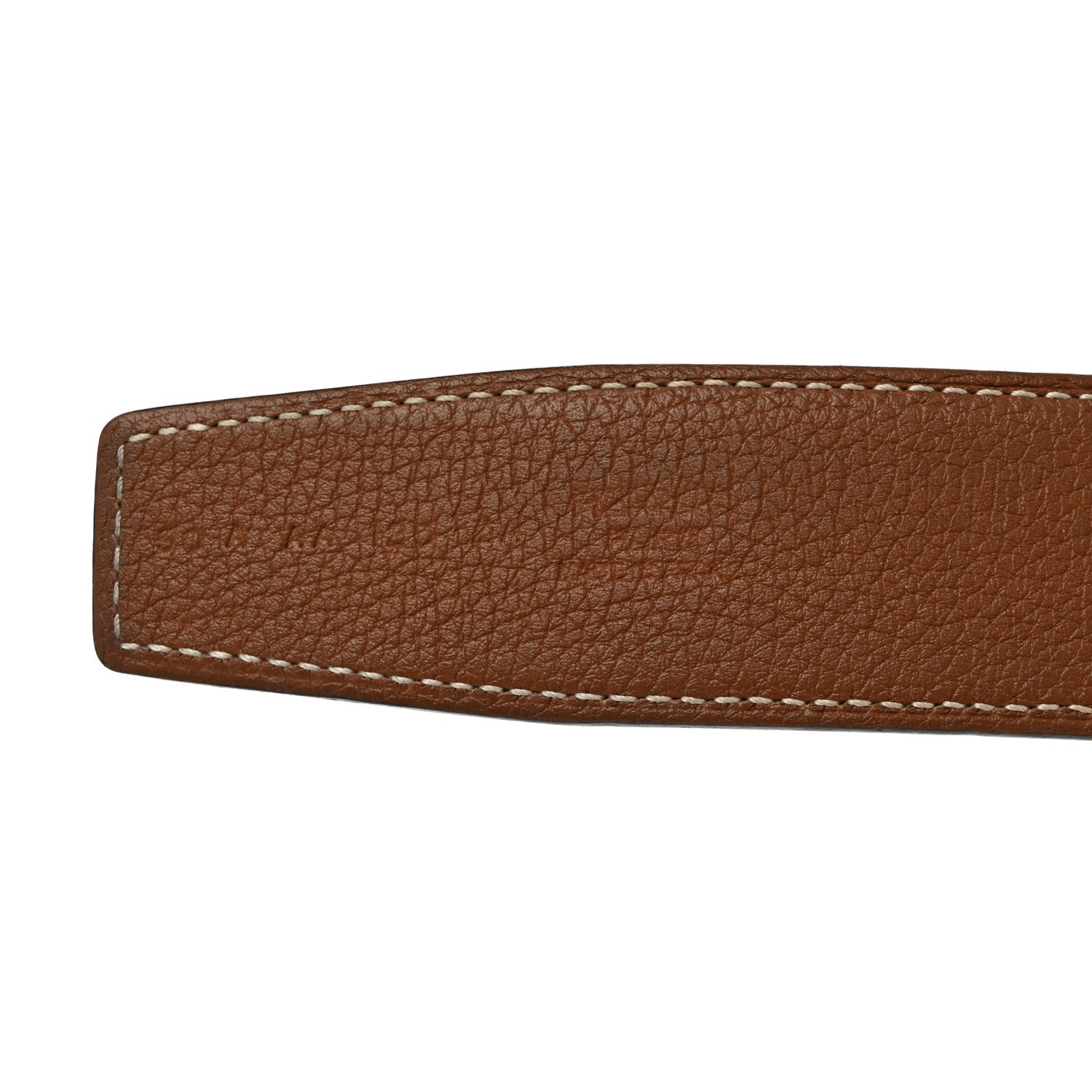 Hermes Box Togo 32mm Belt Strap 90/36 Black Gold 4 of 9