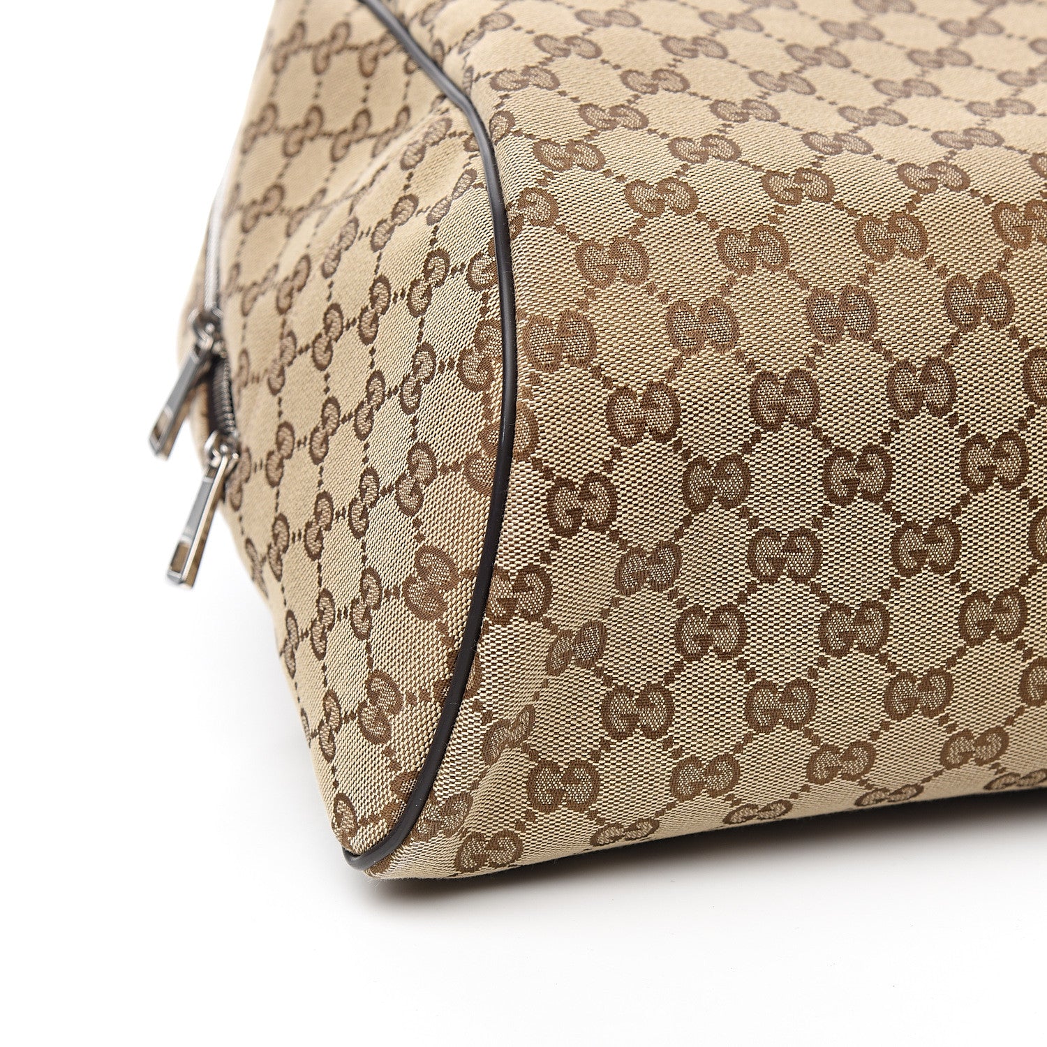 Gucci Monogram Travel Backpack Dark Brown 7 of 9