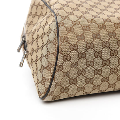 Gucci Monogram Travel Backpack Dark Brown 7 of 9