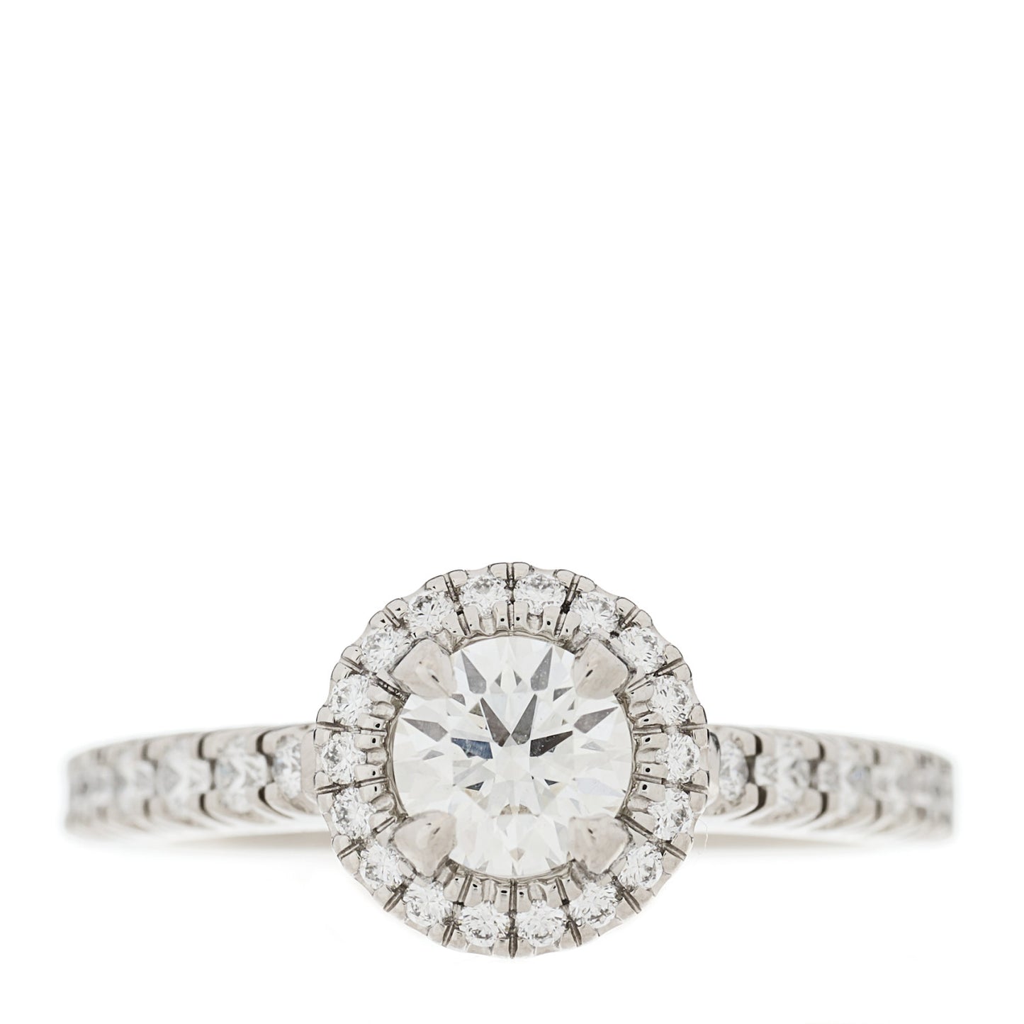 Platinum Diamond .40ct Destinee Engagement Ring 47 4