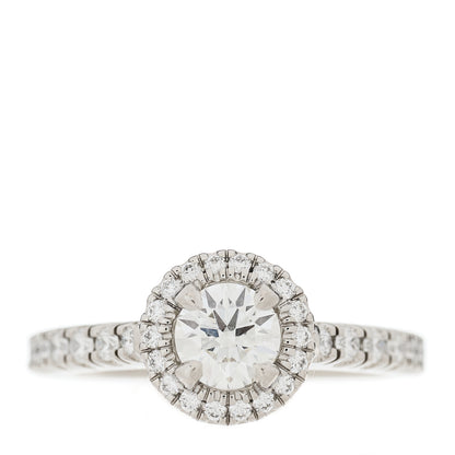 Cartier Platinum Diamond .40ct Destinee Engagement Ring 47 4 1 of 6
