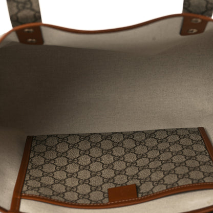 Gucci GG Plus Monogram Medium Signature Web Loop Tote Brown 5 of 9