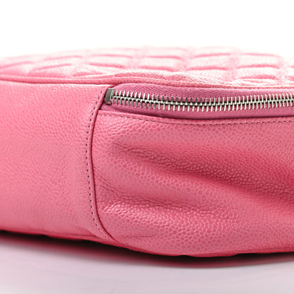 Chanel Caviar Quilted Cosmetic Pouch Pink 7 of 12
