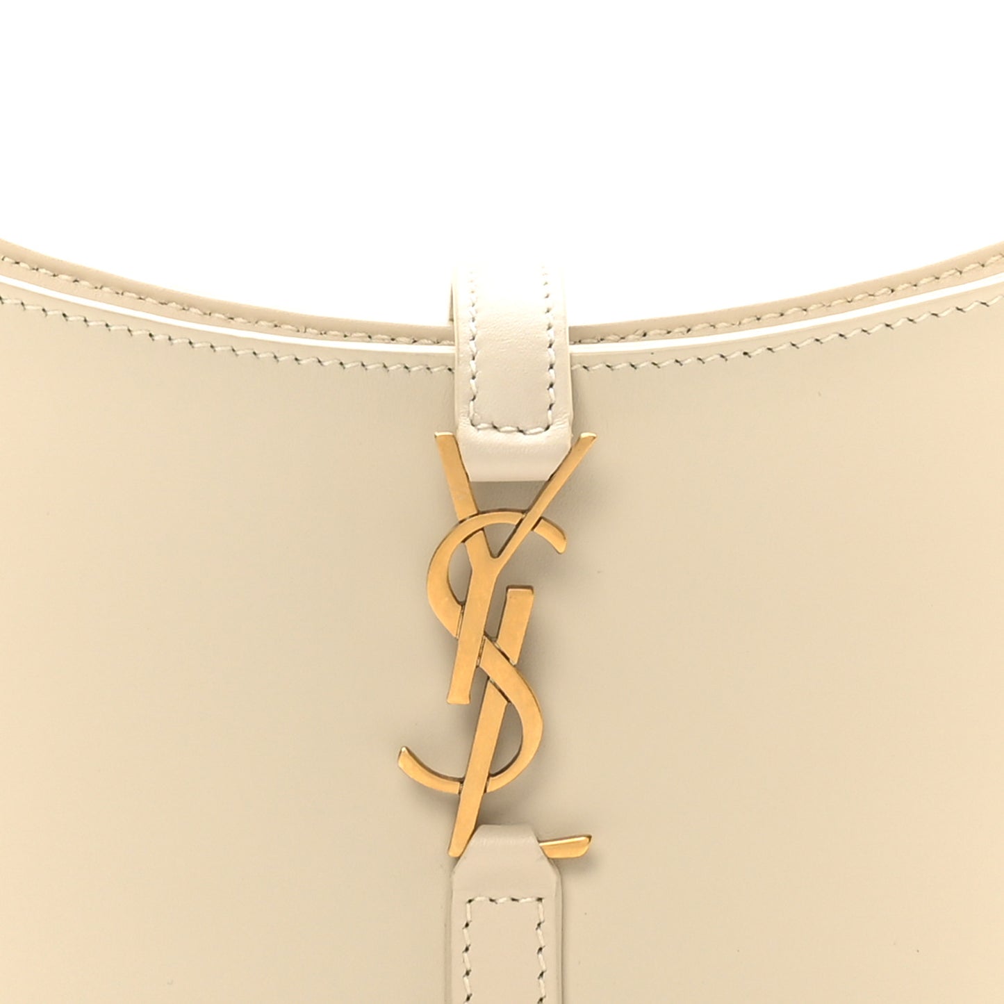 Smooth Calfskin Le 5 A 7 Mini Hobo Crema Soft