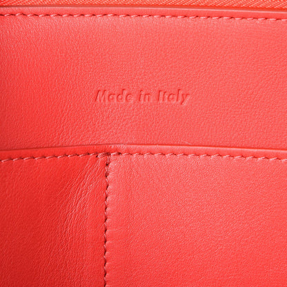 Celine Smooth Calfskin Small Tri-Fold Bag Red 7 of 8