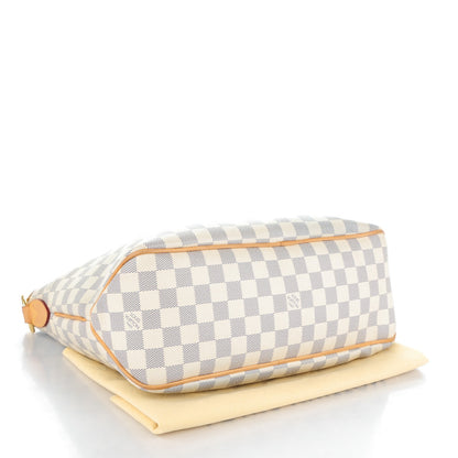 Louis Vuitton Damier Azur Delightful PM Pink 4 of 11