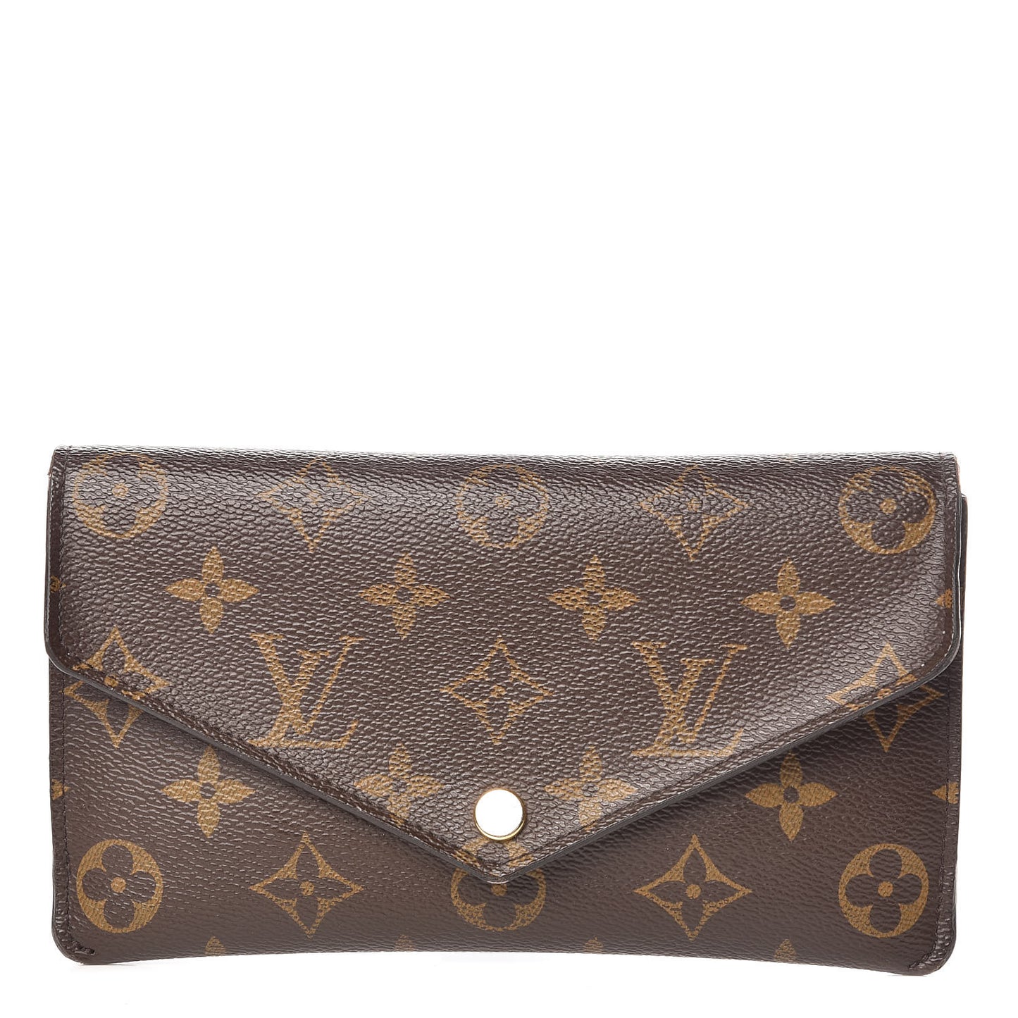 Monogram Jeanne Wallet Rose Ballerine