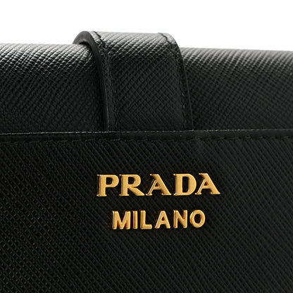 Prada Saffiano Cahier Mini Bag Black 6 of 9