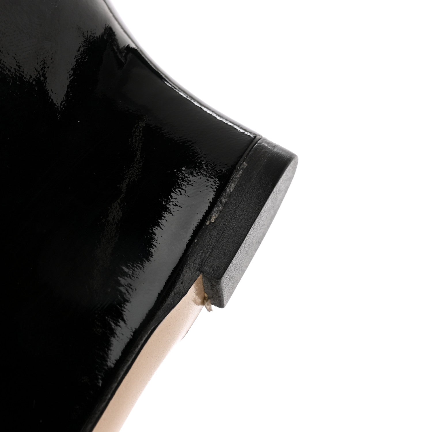 Valentino Garavani Patent Rockstud 70mm Wedges 38 Black Poudre 21 of 27