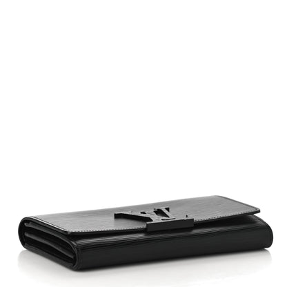 Louis Vuitton Epi Louise Wallet Black 4 of 10