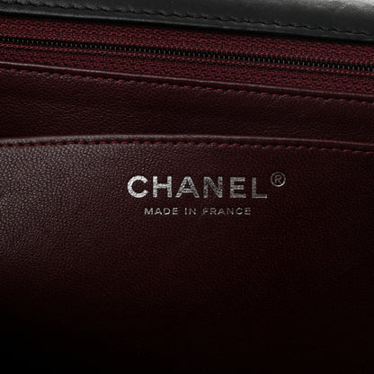 Chanel Lambskin Quilted Maxi Single Flap Black 6 of 11