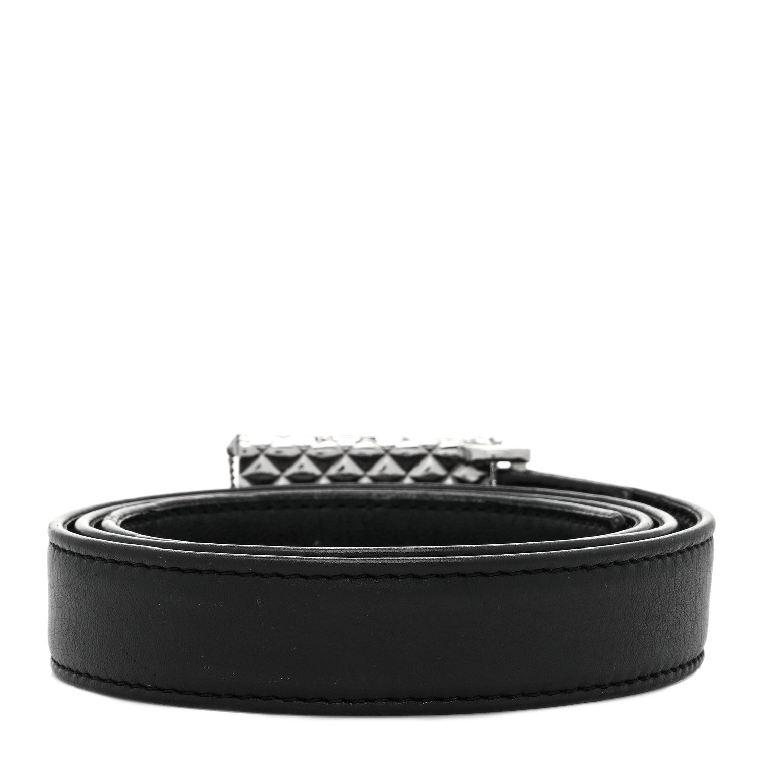 Chanel Calfskin Flap Bag Belt 75 30 Black 2 of 6