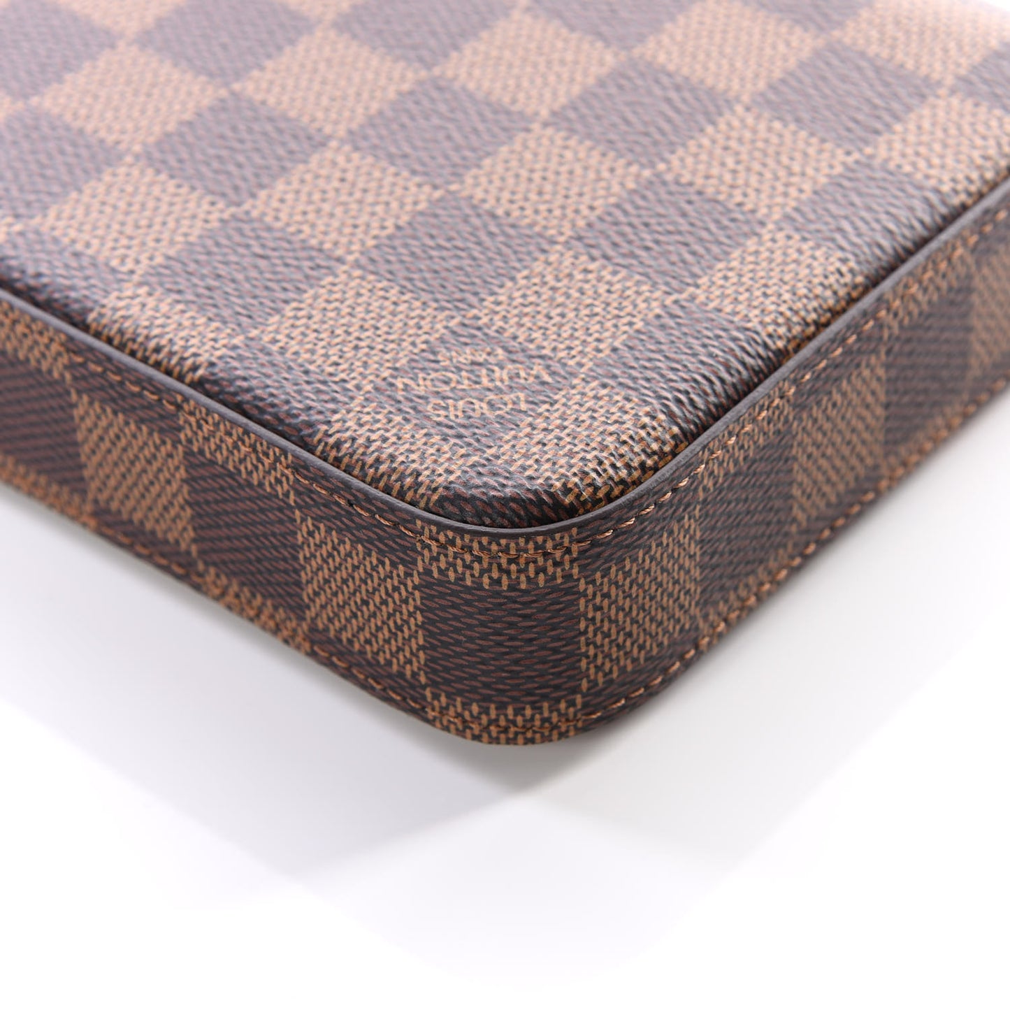 Damier Ebene Pochette Felicie Chain Wallet