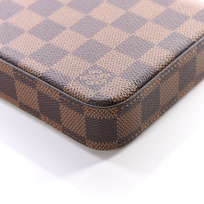 Louis Vuitton Damier Ebene Pochette Felicie Chain Wallet 8 of 12