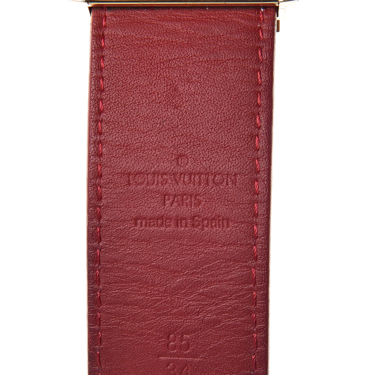 Louis Vuitton Monogram Multicolor LV Cut Reversible Belt 85 34 White Grenade 4 of 8