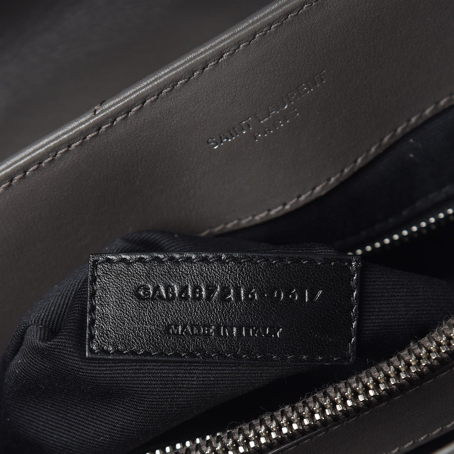 Calfskin Y Quilted Monogram Medium Loulou Chain Satchel Earth