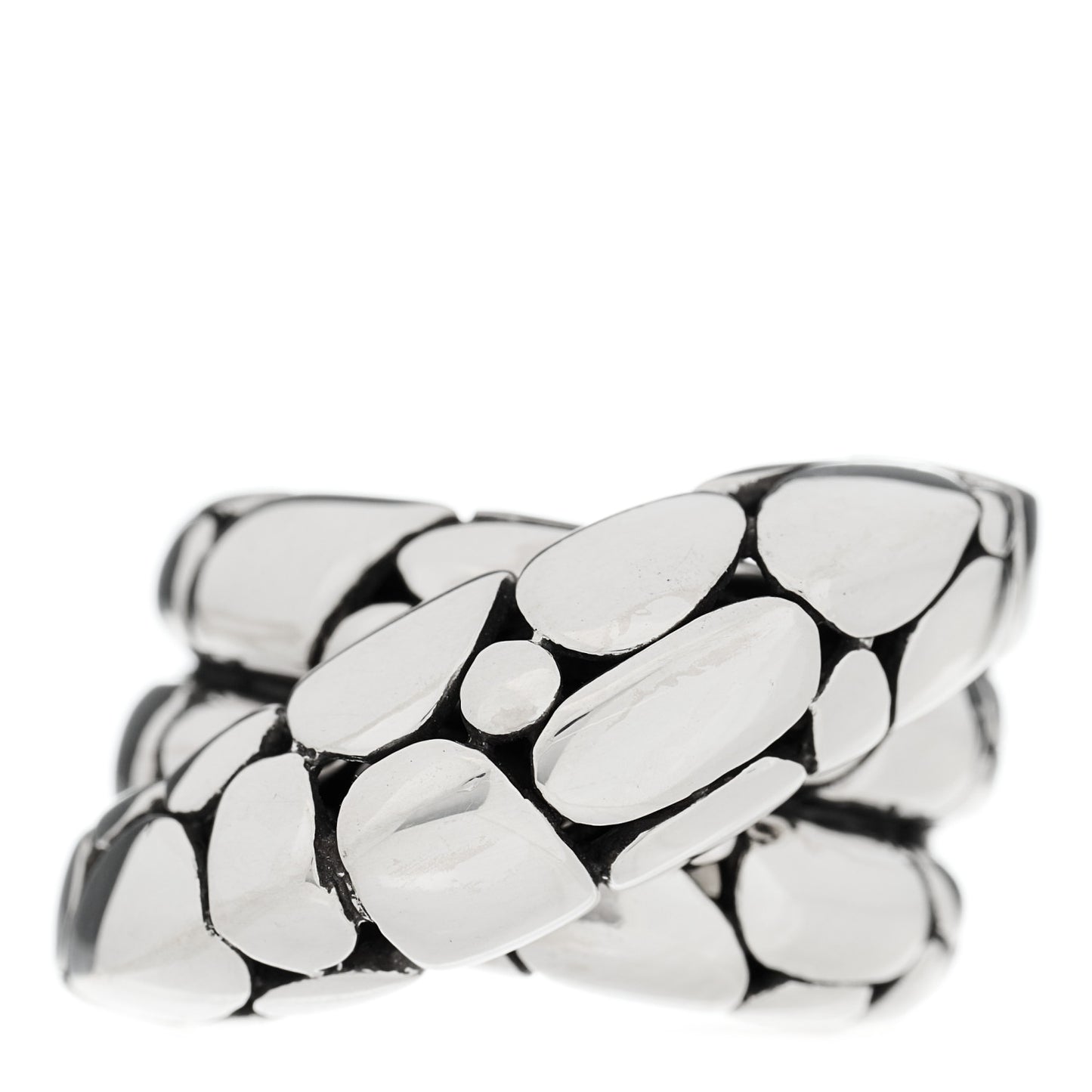 Sterling Silver Kali Twist Ring 54 6.75