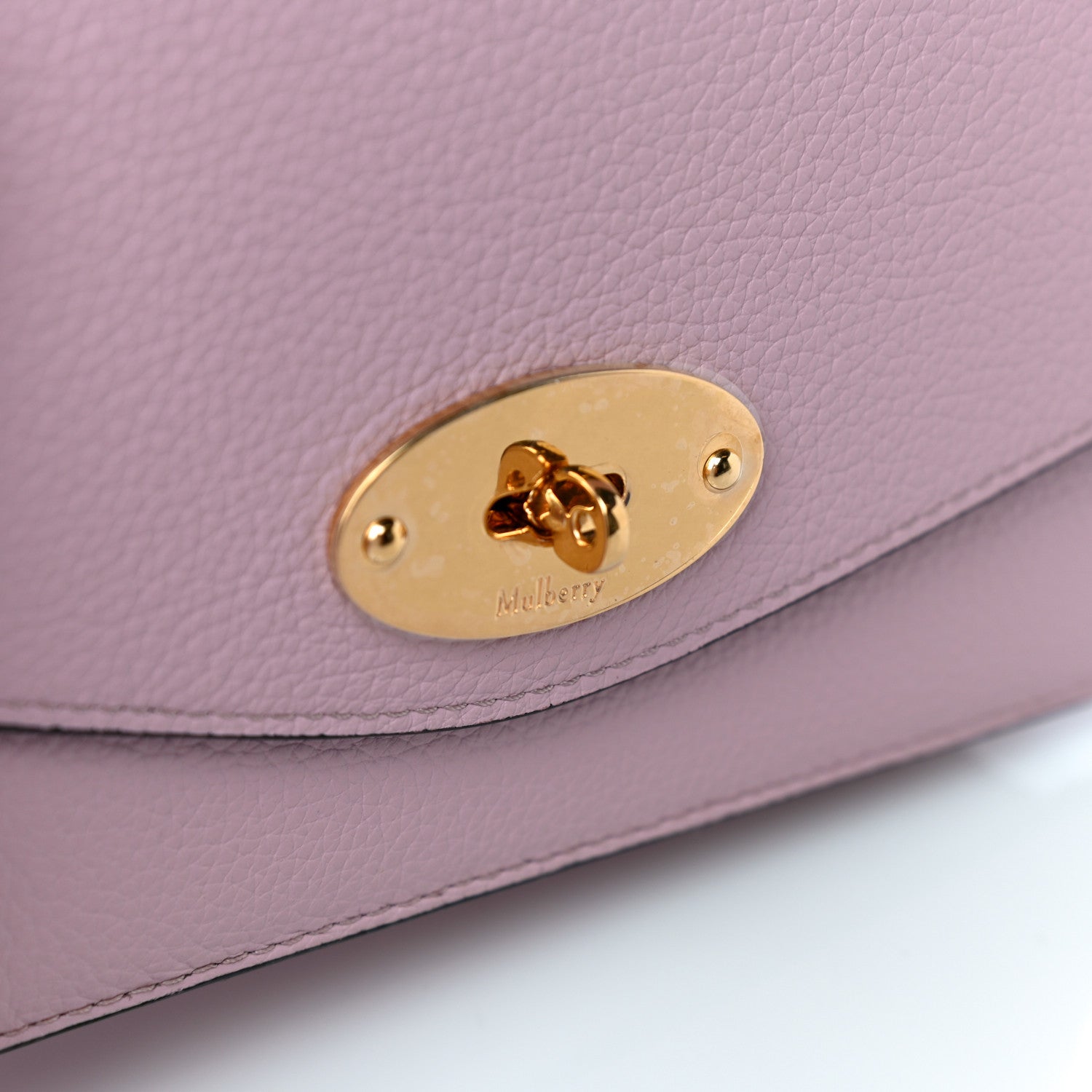 Mulberry Small Classic Grain Calfskin Small Darley Powder Pink 12 of 14