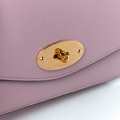 Mulberry Small Classic Grain Calfskin Small Darley Powder Pink 12 of 14