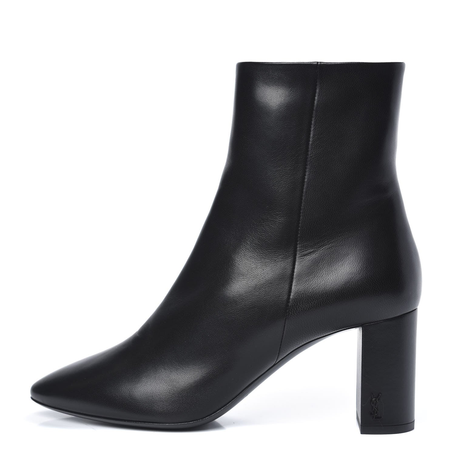 Saint Laurent Nappa Vendome Loulou Ankle Zip Boot 39 Black 1 of 9