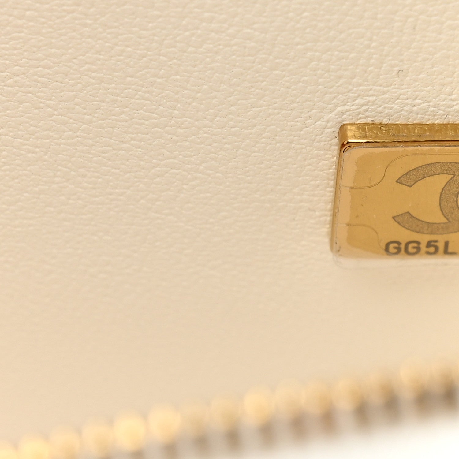 Chanel Lambskin Quilted CC In Love Heart Bag White 7 of 11
