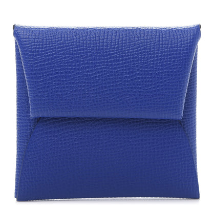 Hermes Epsom Bastia Coin Purse Bleu Electrique 1 of 9