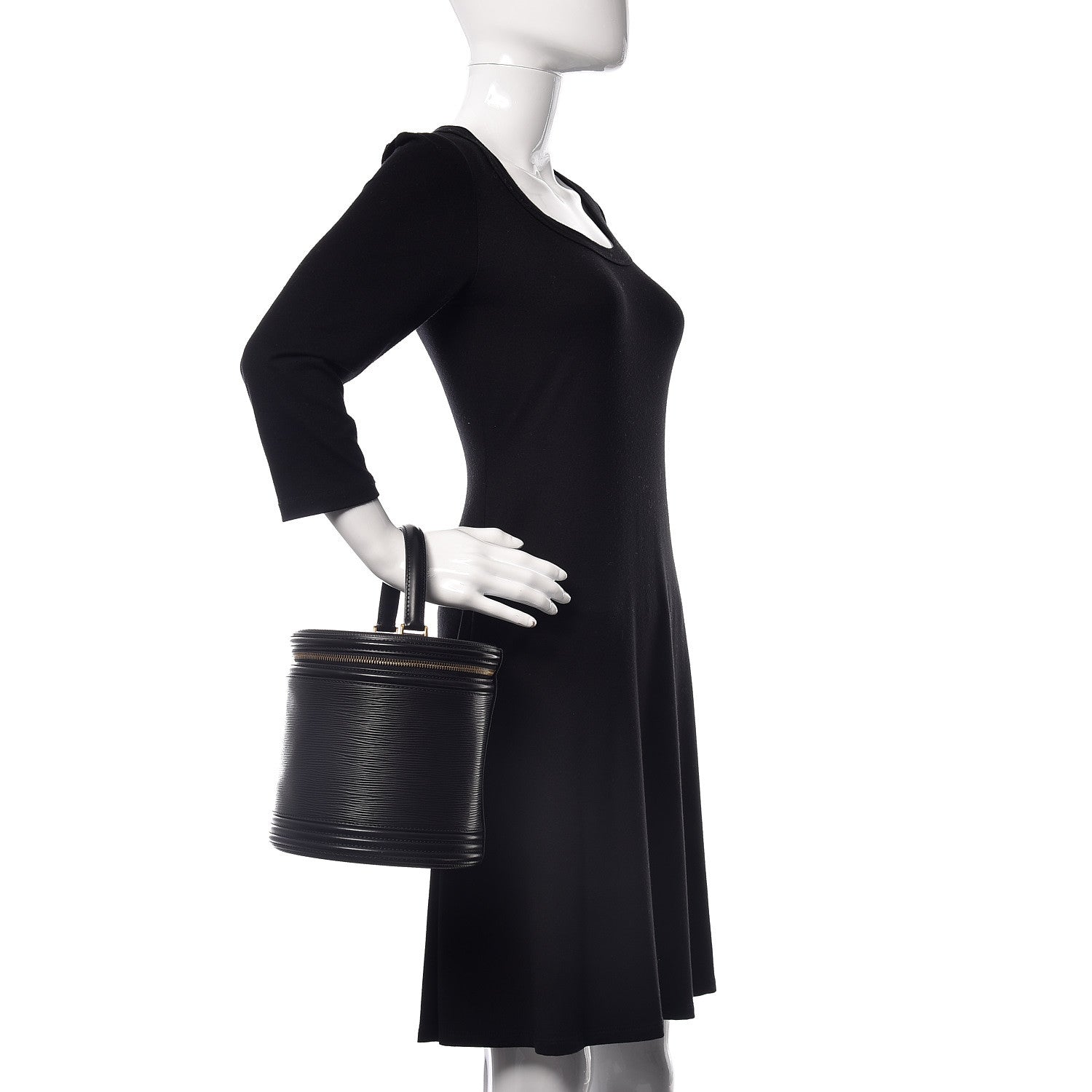 Louis Vuitton Epi Cannes Black 2 of 10