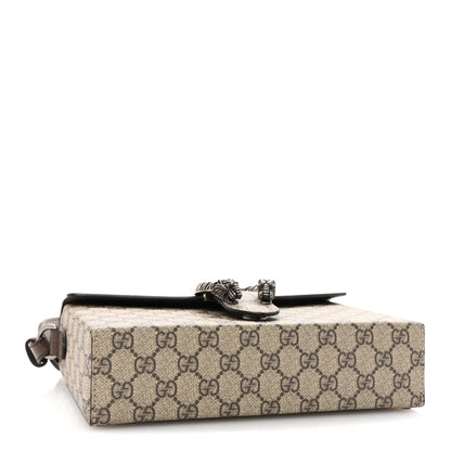 Gucci GG Supreme Monogram Web Medium Dionysus Messenger Brown 4 of 10