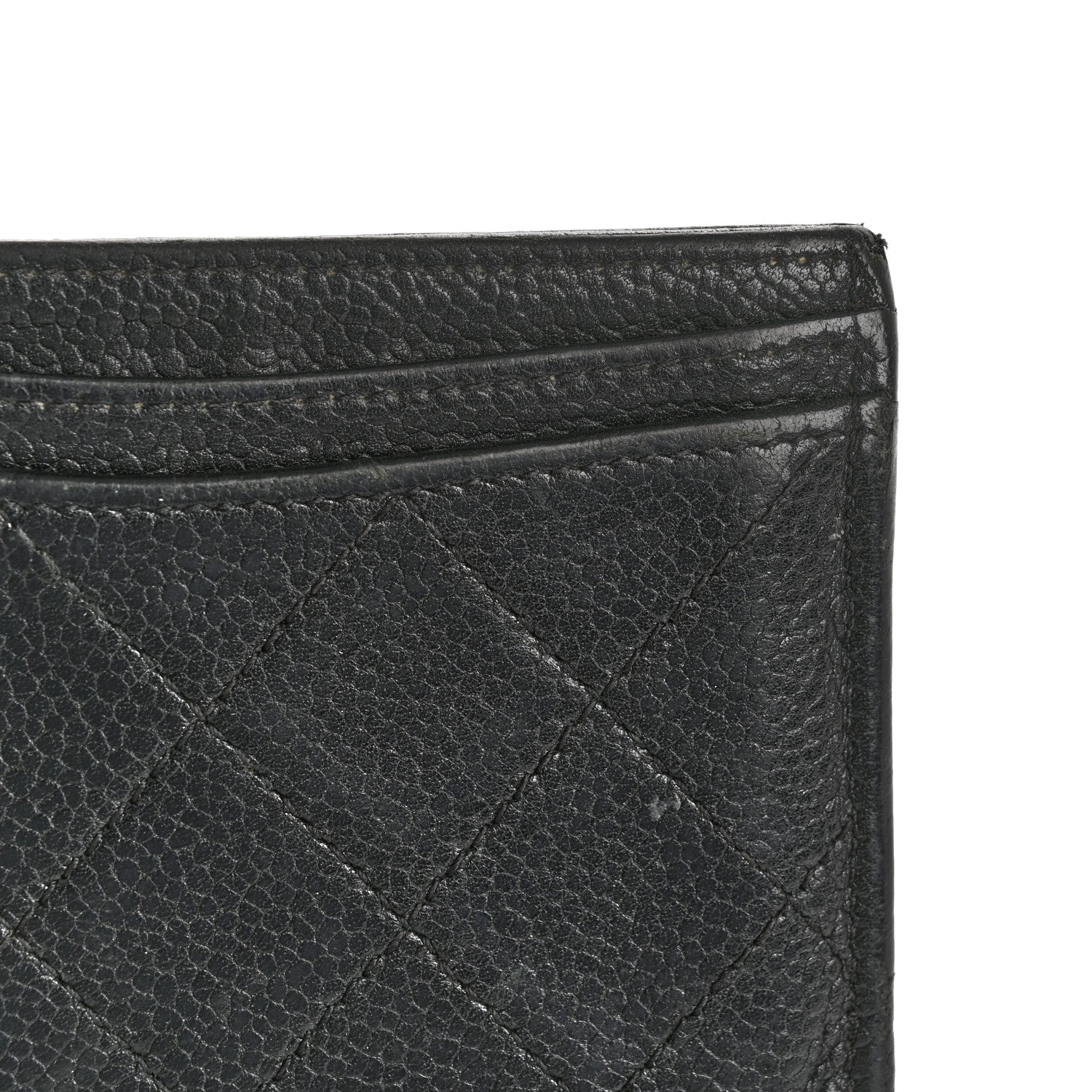 Chanel Caviar Quilted Card Holder Black 13 of 14