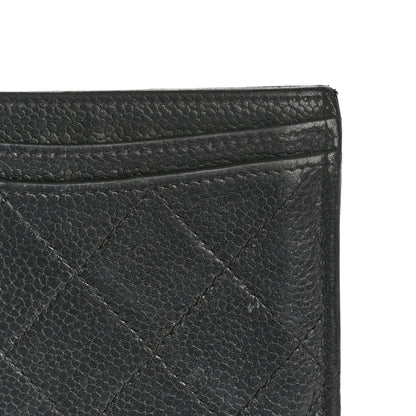 Chanel Caviar Quilted Card Holder Black 13 of 14