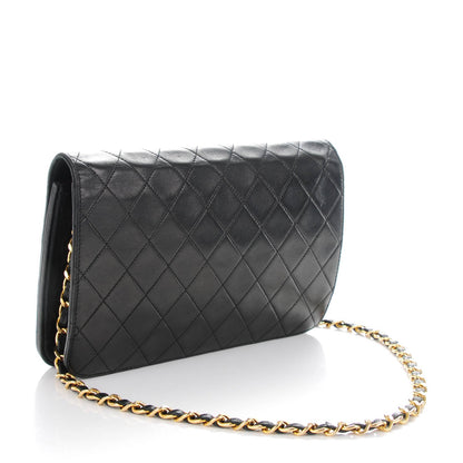 Chanel Lambskin Quilted Small Evening Flap Black 4 of 8