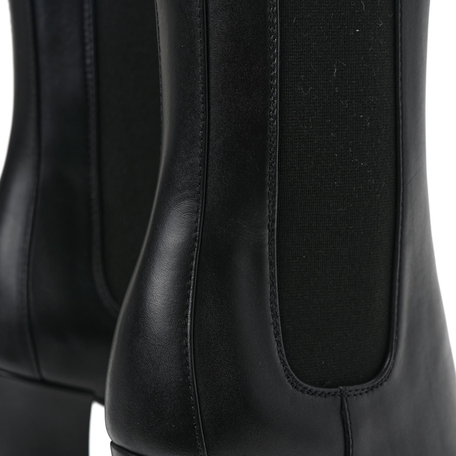 Bottega Veneta Calfskin Storm Boots 36 Black 7 of 8