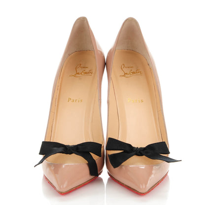 Christian Louboutin Patent Love Me 120 Pumps 39 Nude 2 of 8