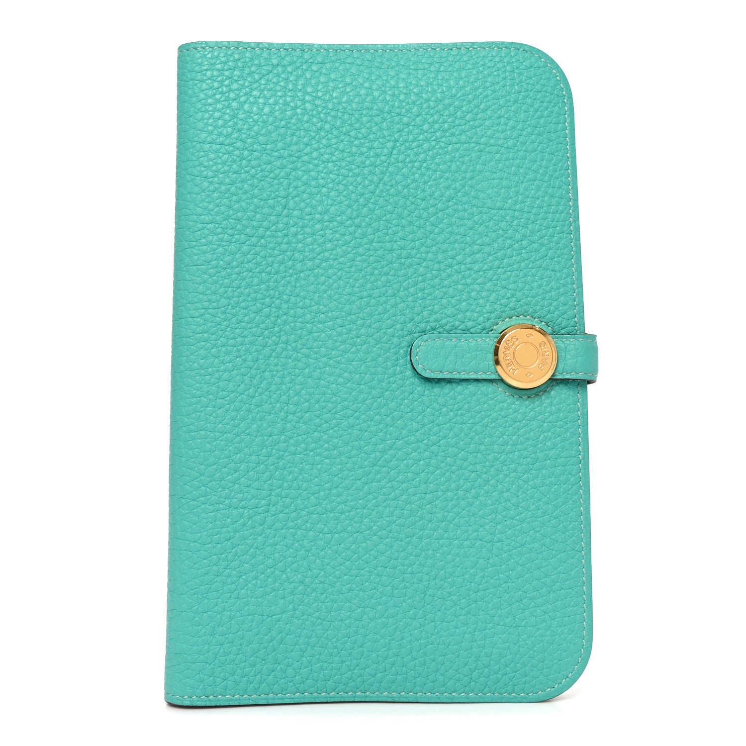 Hermes Togo Dogon Duo Wallet Lagon 1 of 6