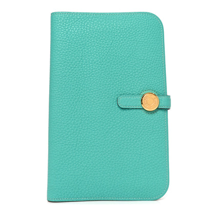 Hermes Togo Dogon Duo Wallet Lagon 1 of 6