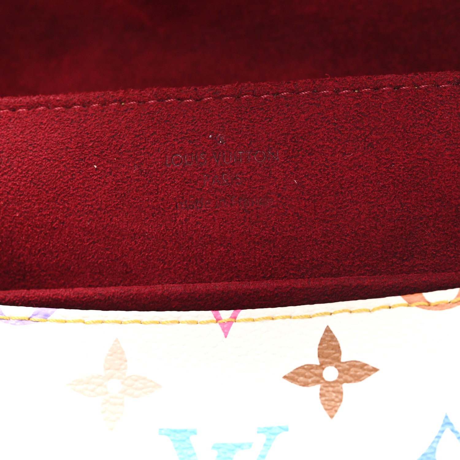 Louis Vuitton Monogram Multicolor Beverly MM White 6 of 11