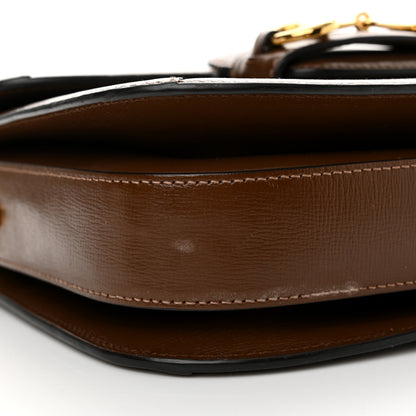 Gucci GG Supreme Monogram Horsebit 1955 Shoulder Bag Beige Brown Sugar 9 of 16