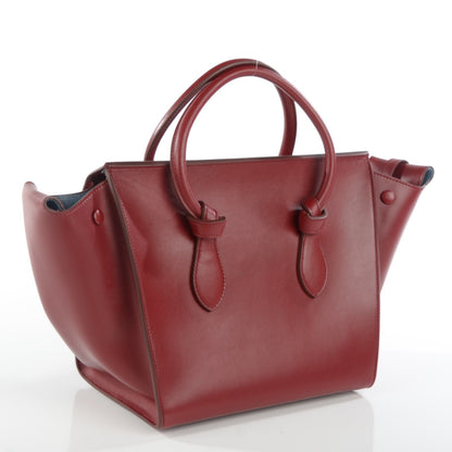 Celine Palmelato Calfskin Mini Tie Knot Tote Red 3 of 7