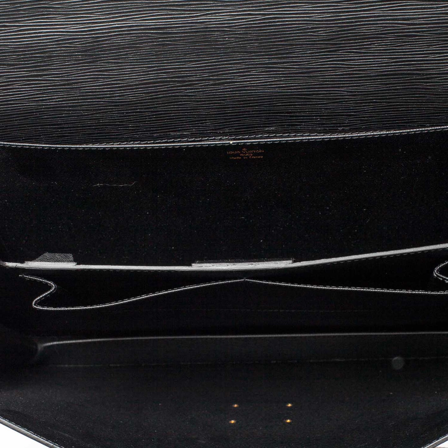 Epi Serviette Ambassadeur Briefcase Black