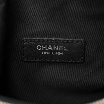 Chanel Calfskin Quilted Waist Belt Bag Black 6 of 15