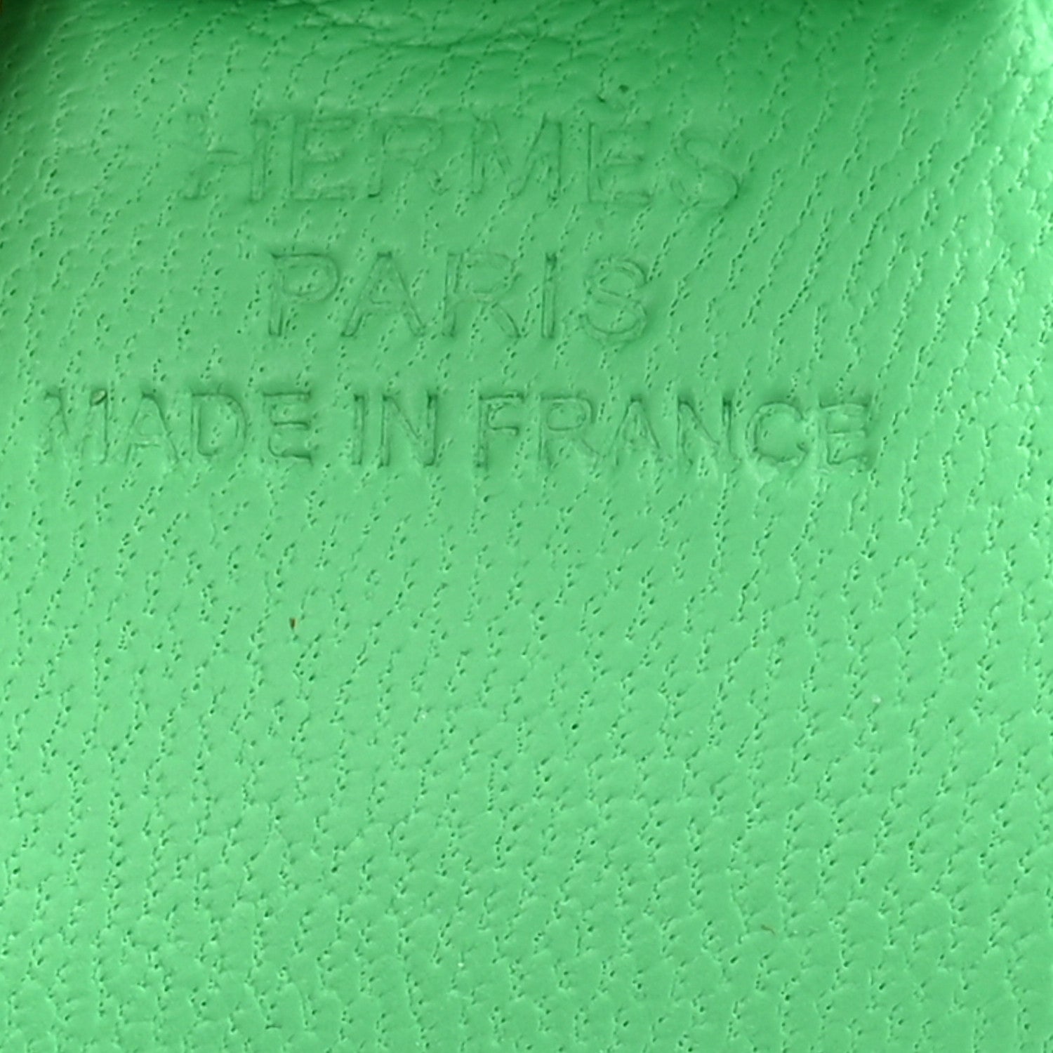 Hermes Milo Lambskin Grigri Rodeo Horse Bag Charm PM Vert Comics 3 of 5