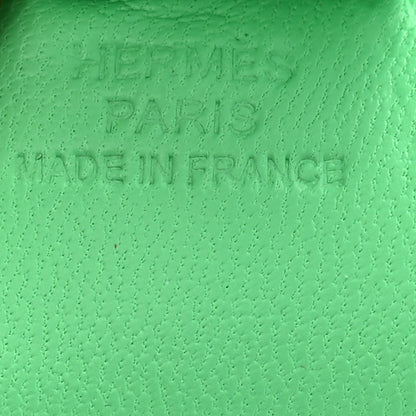 Hermes Milo Lambskin Grigri Rodeo Horse Bag Charm PM Vert Comics 3 of 5