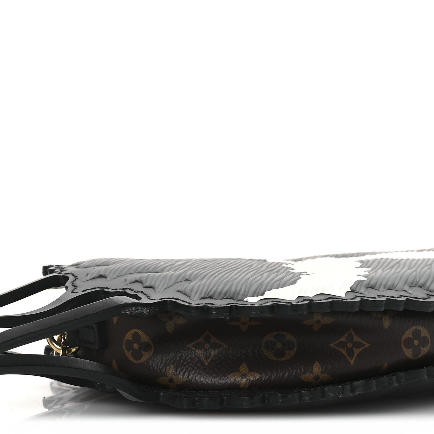 Epi Grace Coddington Catogram Chain Pochette Black